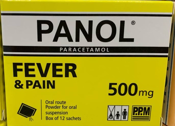 Panol 500mg ម្សៅ