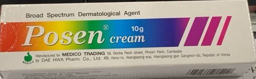 Posen Cream ( ​ Betametasone + Clotrimazole + Gentamicin )