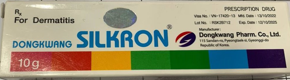 Silkron (Betametasone + Clotrimazole + Gentamicin )