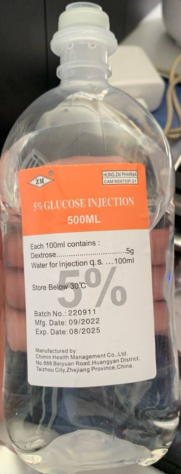 D5% Glucose Inj សារ៉ូមចិន