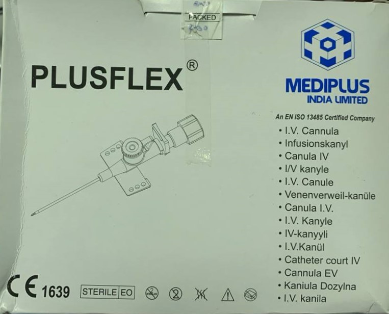 Plusflex 24G INJ With Wings