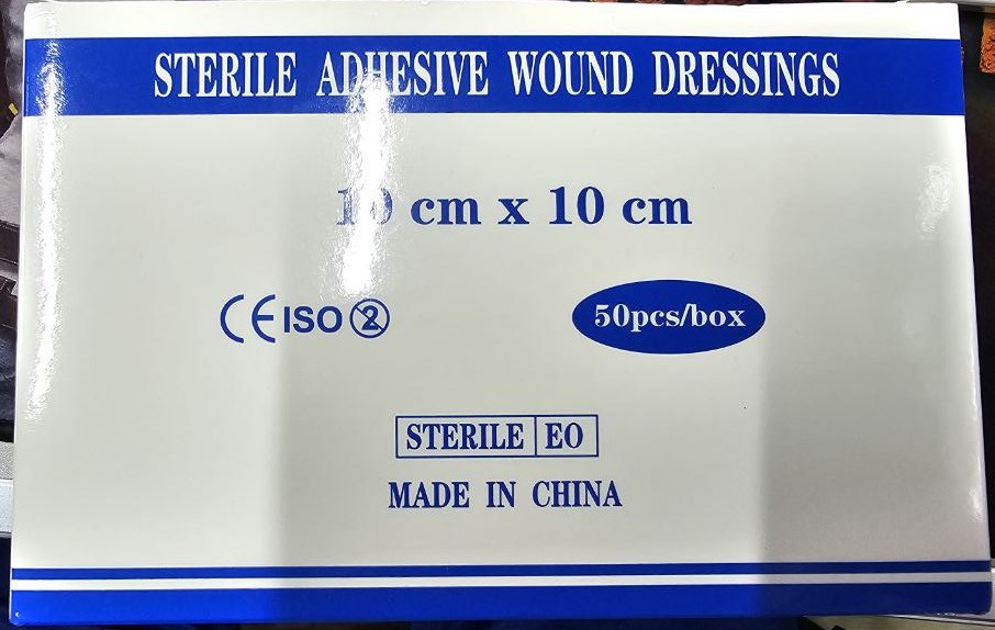 STERILE ADHESIVE WOUND DRESSINGS