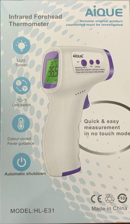 Thermometer AIQUE (បាញ់កំដៅ)